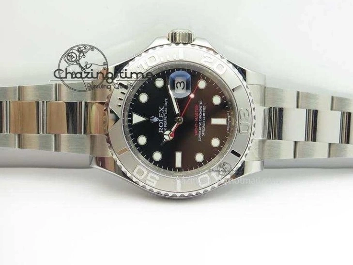 Edition 116622 Yacht-Master A2824 Noob Black Dial SS Best On Bracelet 0407